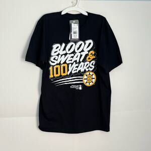 Mens Fanatics Boston Bruins Short Sleeve T Shirt Size Medium